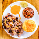 Plate with 2 side items